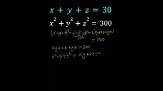 A Nice Polynomial System | Math Olympiads