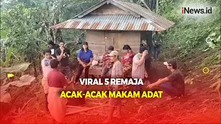 5 Remaja di Toraja Utara Dihukum Adat Setor Babi setelah Viral Acak-Acak Makam