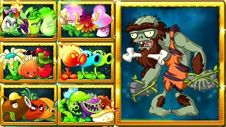 PvZ 2 Random Team Plants VS Flag & Rockpuncher Zombie LEVEL 10 - Which Plant Team 's Best?