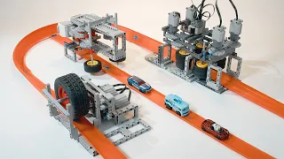 🔥 Hot Wheels & Lego - ♾️ Infinity Loop #lego #hotwheels #moc