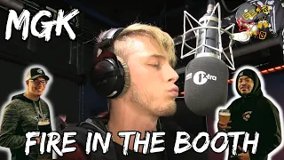 MGK IN THE UK BOOTH?? | MGK - Fire In The Booth Reaction