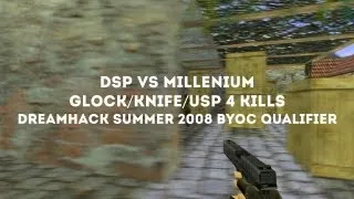 DreamHack Summer 2008 BYOC Qualifier: dsp vs Millenium