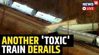 US MI Van Buren Township Train Derails | US News LIVE | Train Derailment News Today | English News