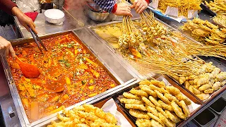 Top 8, street food & snack bar that Korean loves! Best food masters in market / Korean street food