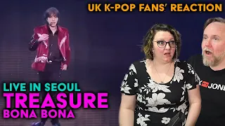 Treasure - Bona Bona - Live at 2023 Reboot Concert, Seoul - UK K-Pop Fans Reaction