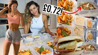 Healthy & Easy Meal Prep on a Budget UNDER £20 **weight loss**