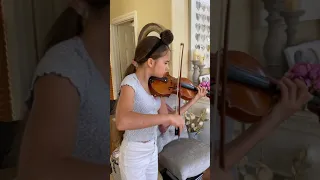 Mozart on violin from Karolina Protsenko