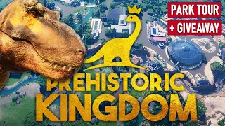 A park 80 HOURS in the making! Prehistoric Kingdom park tour | What do you think?