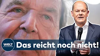 Nach ROSNEFT-Rückzug: SCHOLZ fordert SCHRÖDER zur Niederlegung weiterer Posten auf