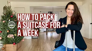 HOW TO PACK A SUITCASE FOR A WEEK [CAPSULE WARDROBE FALL/ EARLY WINTER EDITION]