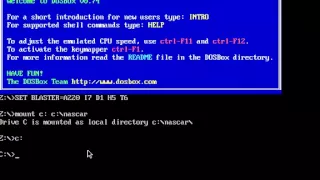 Dosbox - how to mount drive