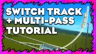 How to Build a Working Switch Track + Multi Pass Launch in Planet Coaster