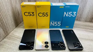 Realme C53 vs Narzo N53 vs Realme C55 vs Narzo N55 - Which Should You Buy ?