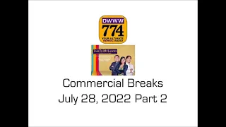 Talk to My Lawyer Commercial Breaks July 28, 2022 Part 2