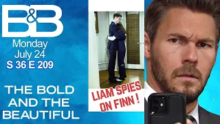 Bold and Beautiful Episode: Monday 7/24/2023 (S36 E209) Liam Spies & Schemes! #boldandbeautiful