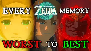 EVERY Memory in Zelda Tears of the Kingdom Ranked from Worst to Best