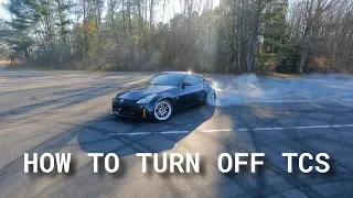 How to Properly Delete Traction Control (350z HR)