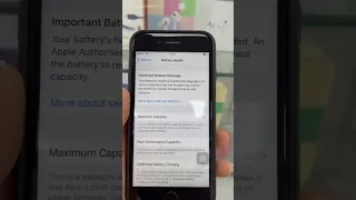Is this the lowest battery health!🤯🚨#iphone