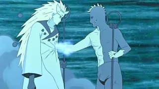 Obito Stabbed Madara And Take Out 9 Bijuu to Save Naruto From Death - Kabuto Save Sasuke