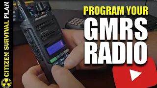 How to Program your GMRS Radio: Step-by-Step Setup Tutorial