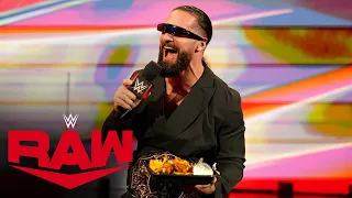 Seth “Freakin” Rollins taunts “Dirty” Dom with some Buffalo wings: Raw highlights, July 10, 2023