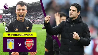 INJURY TIME DRAMA & JORGINHO SCREAMER 🚀! | Aston Villa 2-4 Arsenal | Highlights