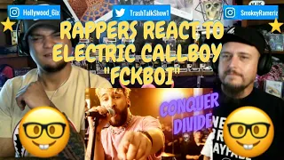 Rappers React To Electric Callboy Feat. @conquerdividemusic "FCKBOI"!!!