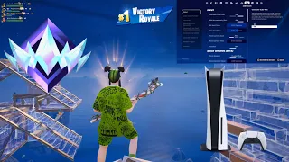 PS5 UNREAL Ranked Gameplay + Best *AIMBOT* Controller Settings Fortnite Season 2 (PS5/XBOX/PC)