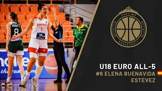 Elena BUENAVIDA ESTEVEZ Women's EUROBASKET 2022 Spain v Lithuania FIBA U18 European Final Highlights