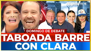 "YA SE VAN": TABOADA HUMILLA a CLARA BRUGADA en el SEGUNDO DEBATE CHILANGO por la CDMX