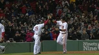 TB@BOS: Red Sox break tie with five runs in the 6th