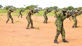 Warrior Gladiators - Cadets of 69RC of The Nigerian Defence Academy Underwent Advance Field Training