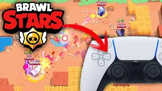 MI PRIMER DIRECTO de BRAWL STARS con mando de PS4 - directos - brawl stars - español - enriquemovie