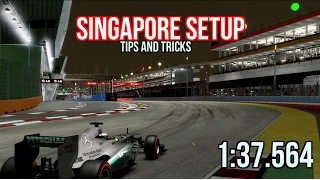 F1 2013 Singapore setup tips & tricks w/ TRL Limitless (1:37.564)