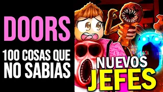 DOORS ROBLOX: 100 Cosas que NO SABÍAS | Curiosidades