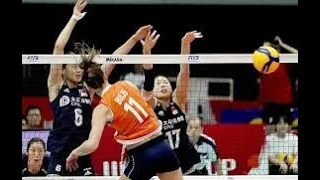 volleyball rio 2016 China vs Netherlands-Semifinal (8min)