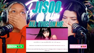 JISOO - All Eyes On Me reaction