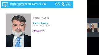 Finding an Immunotherapy Clinical Trial, with Patrick Meins