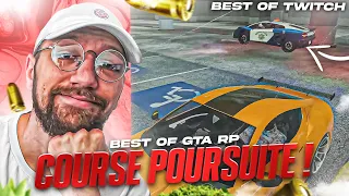 BEST OF COURSE POURSUITE INCROYABLE 🚗💨 300 QI 🧠 sur GTA RP ! #3