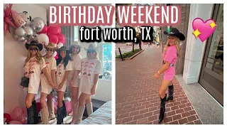 FORT WORTH BIRTHDAY VLOG | Tara Henderson Vlogs