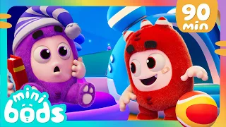 Book Reading Trouble | Minibods | Mini Oddbods | Baby Oddbods | Funny Cartoons For Kids