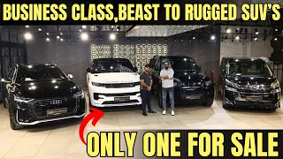 Business Class to Rugged SUV's | Range Rover Sport, Land Rover Defender, Toyota Vellfire, Audi RS-Q8