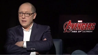 James Spader & Paul Bettany - Avengers: Age of Ultron Interview HD