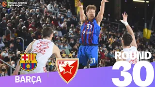 Exum stops Zvezda's comeback! | Round 30, Highlights | Turkish Airlines EuroLeague