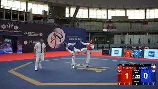 W-73 kg QF UZUNCAVDAR Sude Yaren (TUR) - JIRANKOVA Iveta (CZE) European Taekwondo Championships 2024