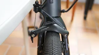 Rim Brakes for a Gravel Bike? Mounting TRP RG957 on my Decathlon RC120 Road Bike with 35mm Tires