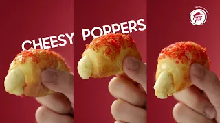 Cheesy Poppers Pizza: Cheeeeesy Poppers