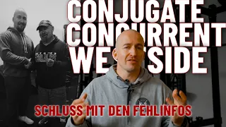 Conjugate - Concurrent - Westside - ENDLICH EINFACH & RICHTIG ERKLÄRT! So profitiert Dein Training!