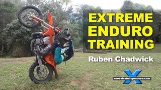 RUBEN CHADWICK HARD ENDURO TRAINING! Cross Training Enduro