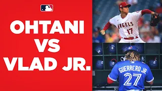 MVP candidates showdown! Shohei Ohtani and Vlad Guerrero Jr. face off for 3 at-bats!